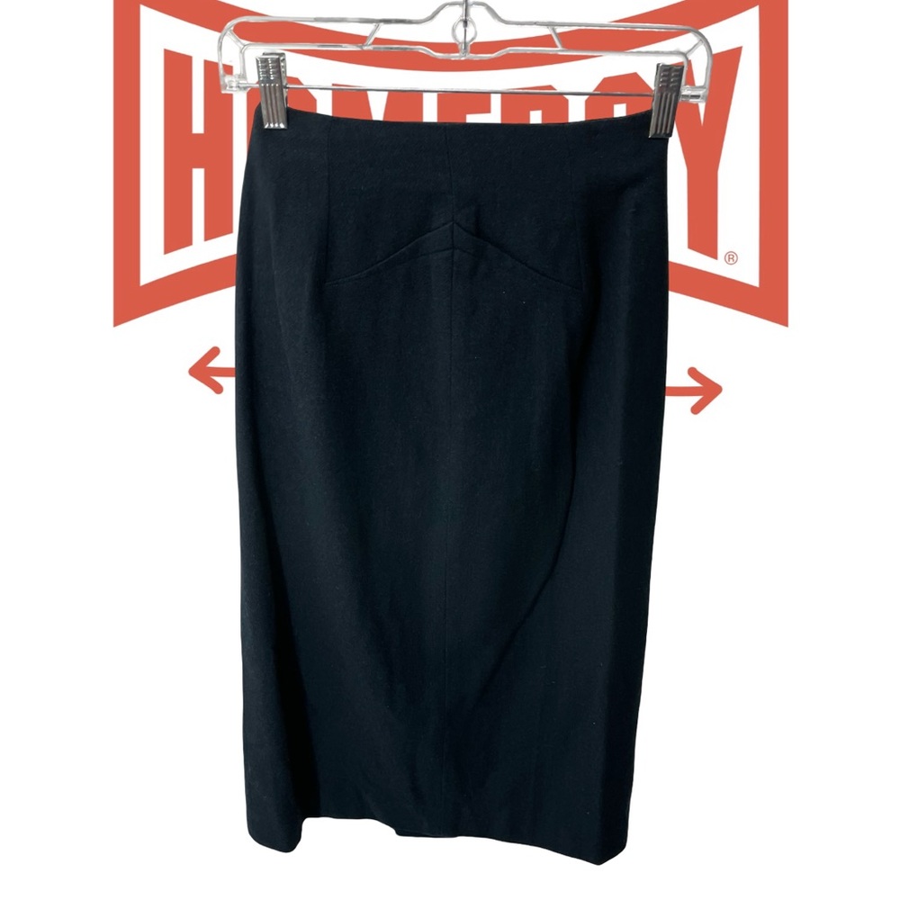 Elegant Black Pencil Skirt by